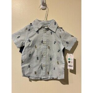 NWT Carter's Blue Racecar Shorts Outfit- 6M